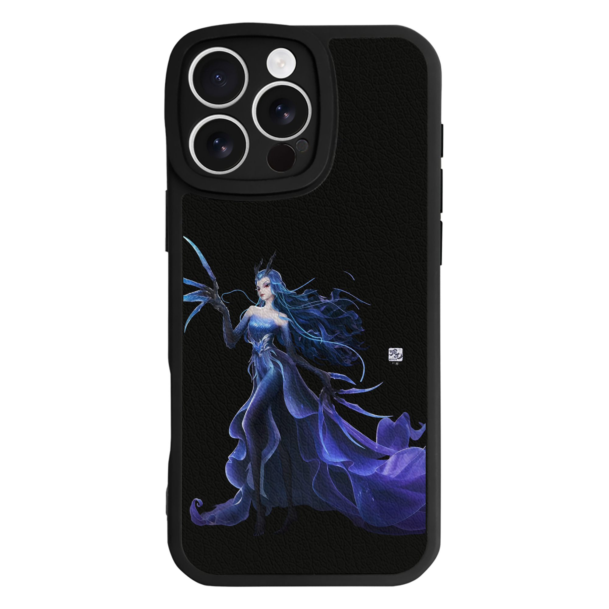 （画像用） Ne Zha 2 ナタ 魔童の大暴れ 【iPhone 16シリーズ対応】シリコンスマホケース（レザー調） 材質：シリコン